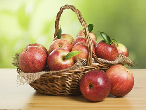Jonagold Apples in a Basket
